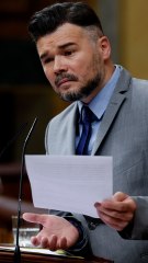 Rufián sobre Santos Cerdán: "Estamos en guerra y no se canjean soldados"