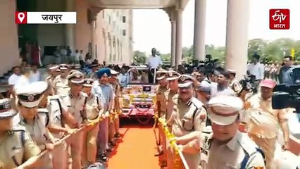 यूआर साहू को दी विदाई, डॉ रविप्रकाश ने संभाला डीजीपी का कार्यभार, कहा-मिला जन्मदिन का तोहफा