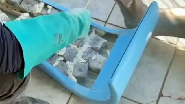 Receita apreende carga milionária de drogas em produtos de piscina que seriam entregues em Cascavel