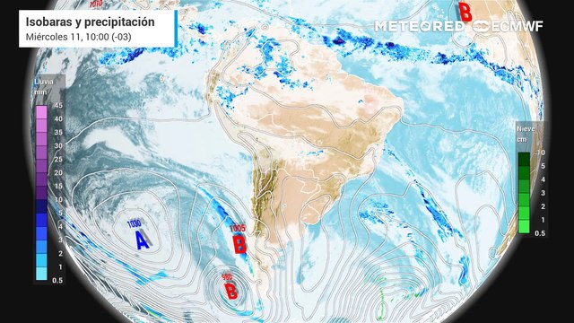 Inminente cambio de tiempo en Argentina: el SMN activa alertas por nevadas, fuertes vientos y Zonda