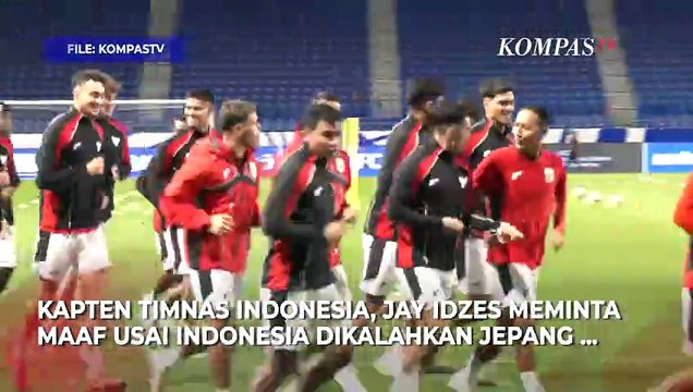 Kapten Timnas Jay Idzes Minta Maaf Pasca Indonesia Dikalahkan Jepang 6-0 di Osaka