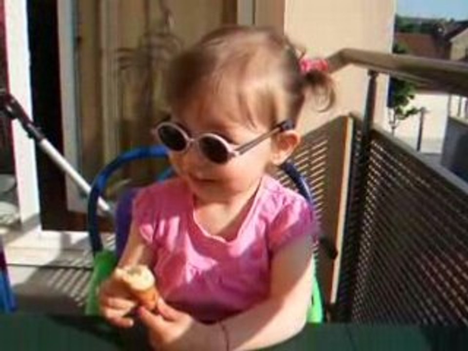Petit déjeuner sur le balcon