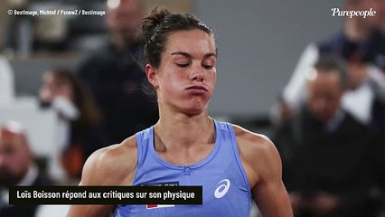 Loïs Boisson répond aux remarques sur son physique : la sensation de Roland-Garros évoque sa "morphologie"