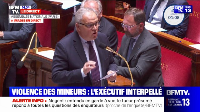 François-Noël Buffet, ministre auprès du ministre de l'Intérieur: La délinquance des jeunes a changé de visage