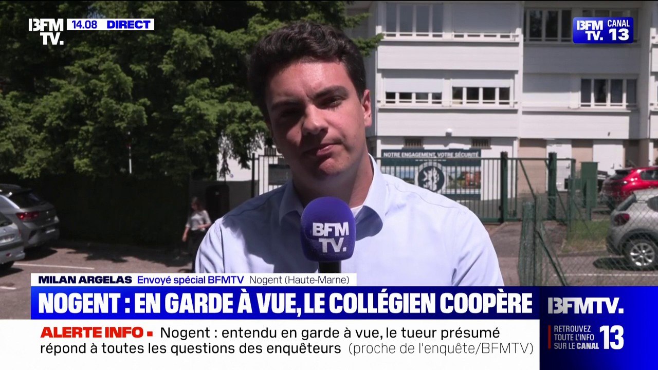 Surveillante tuée: en garde à vue, le collégien coopère avec les enquêteurs