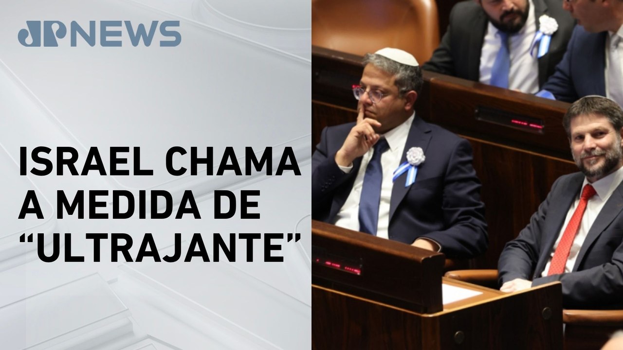 Ministros israelenses sofrem sanções de cinco países por incitar violência contra palestinos