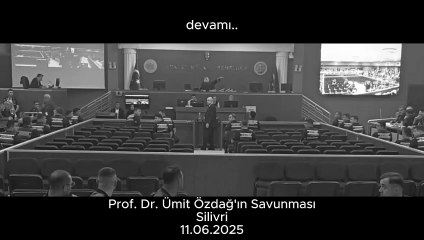 Prof. Dr. Ümit Özdağ - Silivri Savunması 3/3