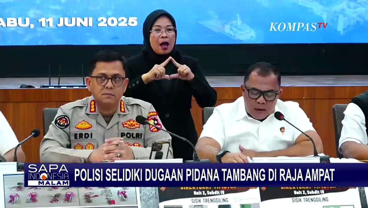 Dalam Pengawasan, Polisi Selidiki Dugaan Pidana Tambang Nikel di Raja Ampat