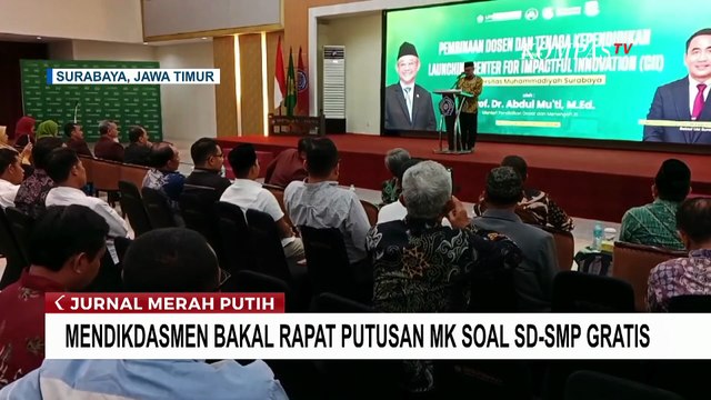 Mendikdasmen akan Gelar Rapat Bahas Putusan MK Terkait Pendidikan SD-SMP Gratis
