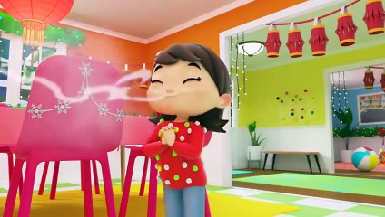 Christmas Cooking Song_ _ Lellobee -   Christmas Nursery Rhymes for Kids(480P)