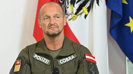 Standortkommandant der Cobra schildert Einsatz in Graz