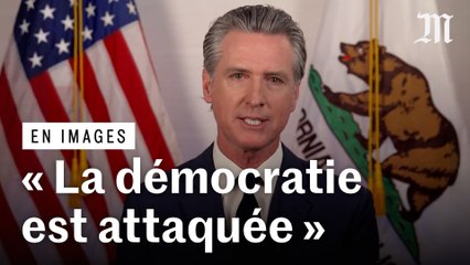 Los Angeles : le discours choc du démocrate Gavin Newsom contre Donald Trump