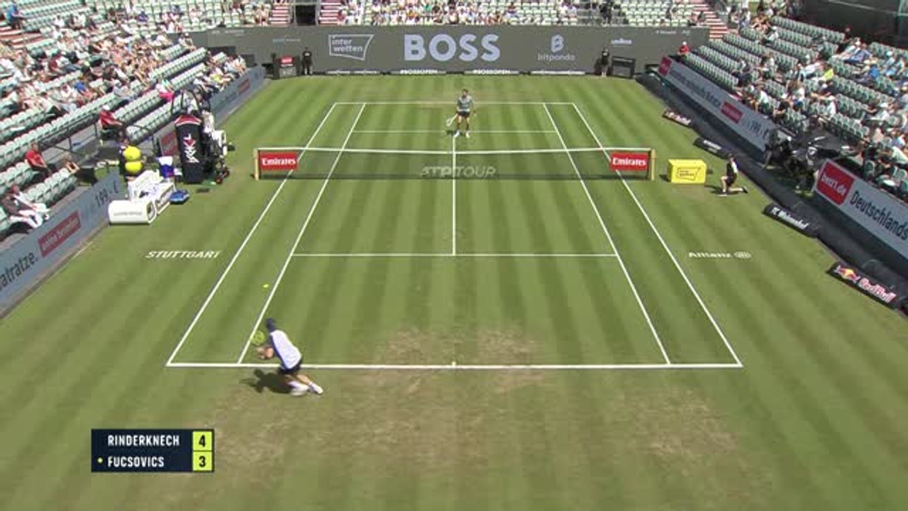 Stuttgart - Fin de parcours pour Rinderknech