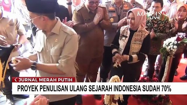 Penulisan Ulang Sejarah Indonesia Capai 70 Persen, Begini Keterangan Menteri Kebudayaan Fadli Zon