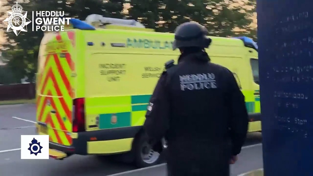 WATCH: Gwent Police arrest five in early morning raids - video Dailymotion