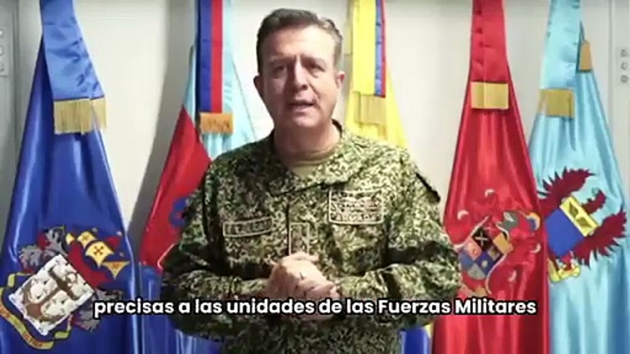 Mensaje del Ministerio de Defensa Nacional de Colombia