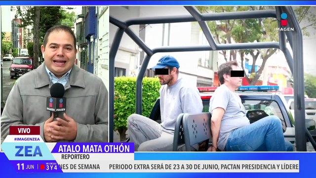 Detienen a 2 hombres que quitaban las luminarias de un corredor en la GAM, CDMX