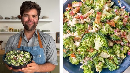 How to Make Broccoli Salad with Bacon