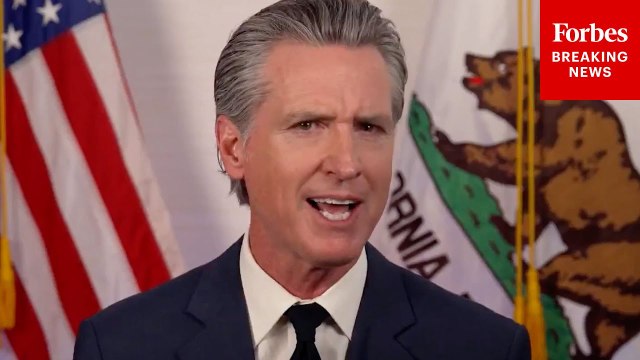 California Governor Gavin Newsom Torches Trump In Remarks On Anti-ICE Protests In L.A.