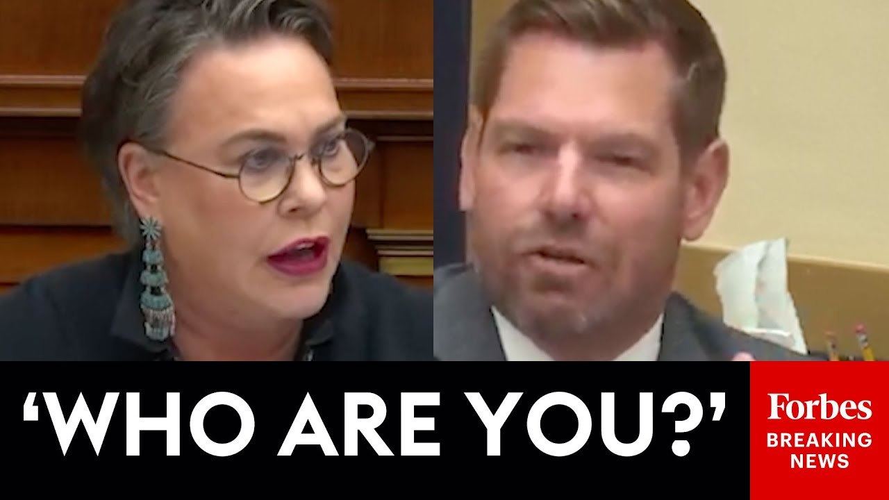 Eric Swalwell Tells Harriet Hageman 'I Don't Know Who You Are' During House Hearing