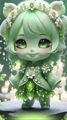 Meet Kala the Peridot Dee-va