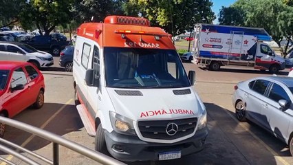 Jovem desmaia ao cortar dedo e ver quantidade de sangue; Samu é acionado