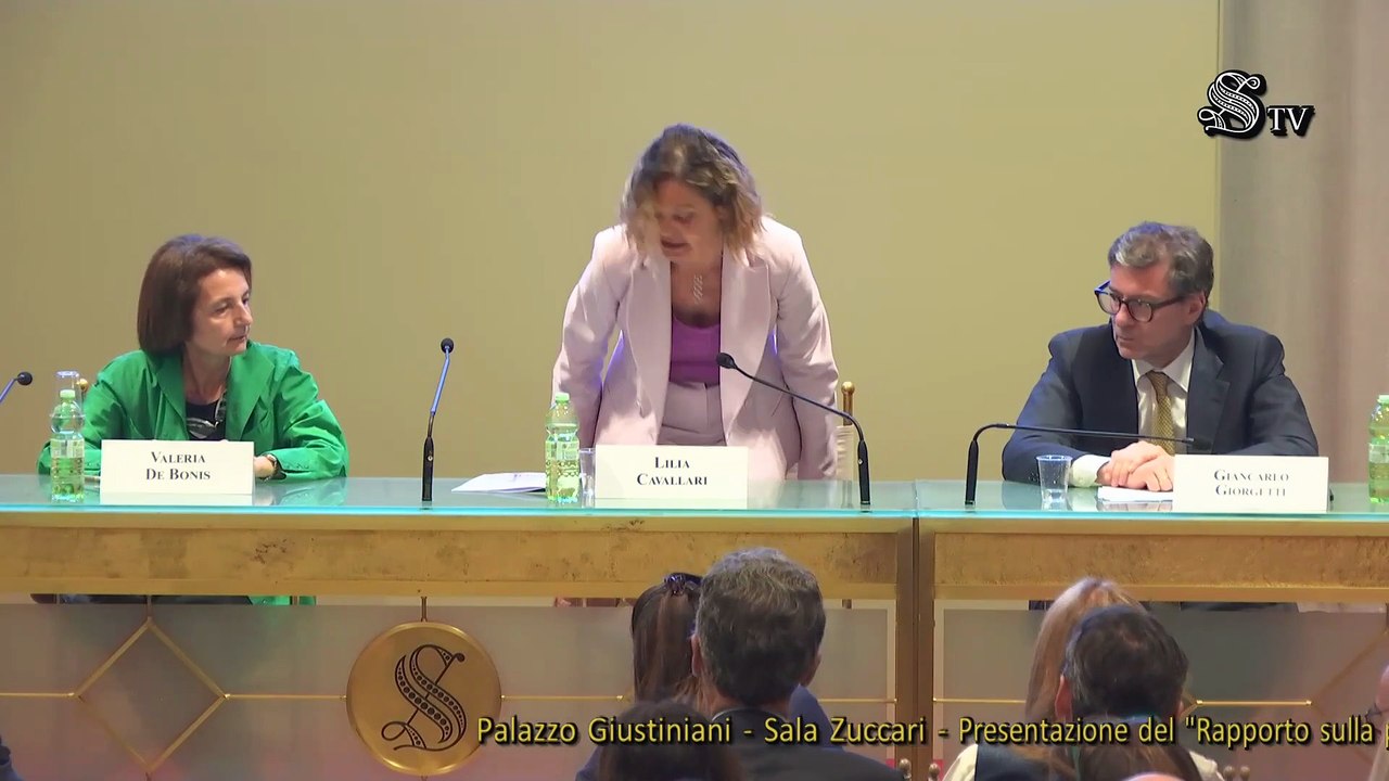 Roma - Presentazione del "Rapporto sulla politica di bilancio" (11.06.25)