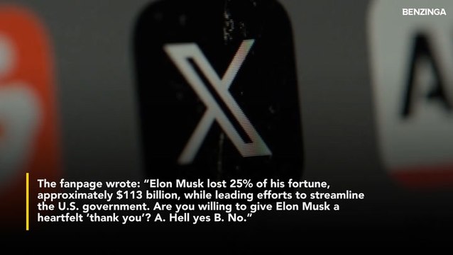 Elon Musk Took A $113 Billion Hit Over Trump's DOGE Mission- Calls It 'Worth It'