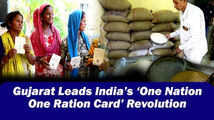 Gujarat Leads India’s ‘One Nation One Ration Card’ Revolution