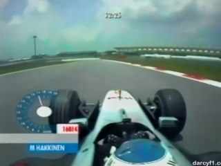 F1 – Mika Häkkinen (McLaren Mercedes V10) Onboard – Malaysia 2001