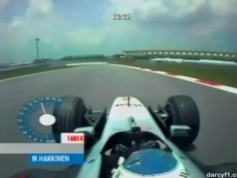 F1 – Mika Häkkinen (McLaren Mercedes V10) Onboard – Malaysia 2001