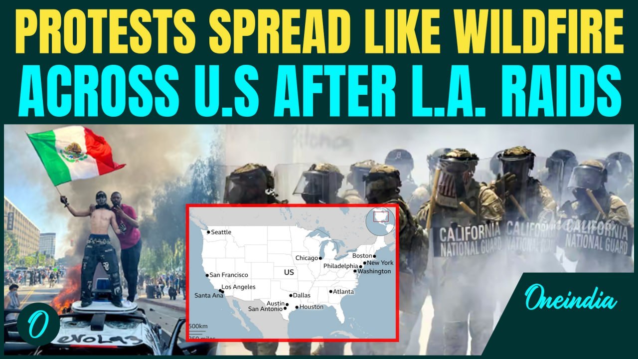 L.A. Raids Triggers NATIONWIDE Protests Across U.S | Deploying National Guard A BIG Failure?