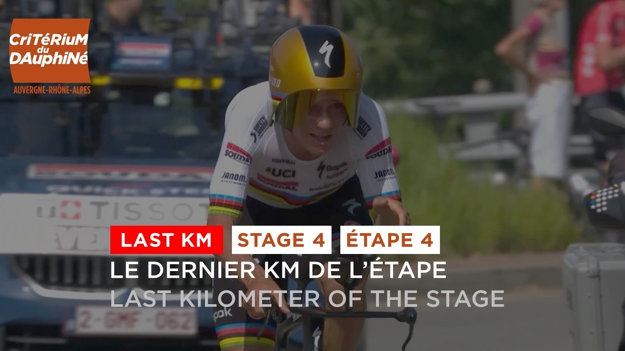 The last kilometer of the stage 4