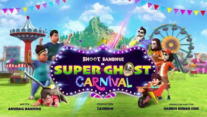Pinaki _ Happy - The Bhoot Bandhus In Super Ghost Carnival New Full Movie In Hindi POGO HD 786