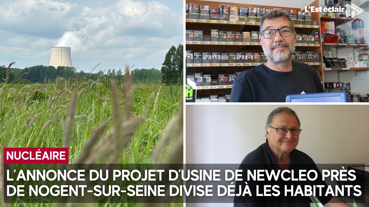 L'annonce du projet d’usine de Newcleo près de Nogent-sur-Seine divise déjà les habitants