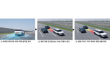 [기업] 차 스스로 안전거리 확보...현대모비스, 후방 충돌 방지 신기술 개발 / YTN