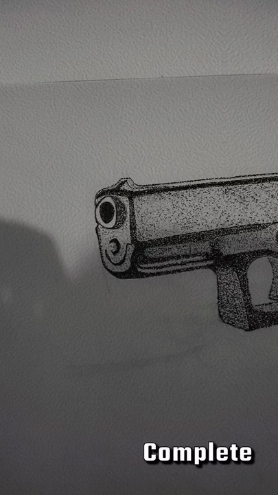 Stippling Drawing