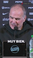 Momentos de tensión entre Bielsa y un periodista