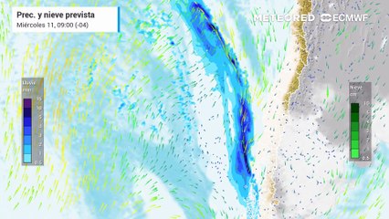 Jueves 12 de junio montos de 80 mm en la Región de Ñuble