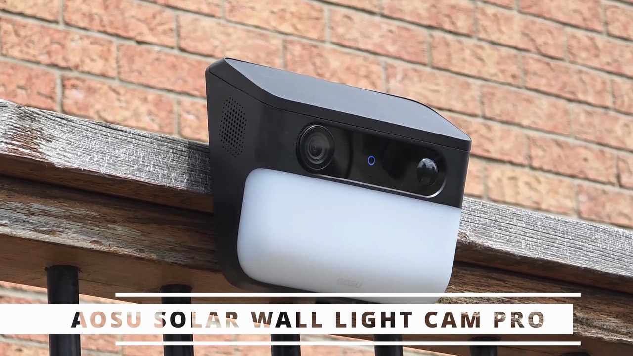 aosu Solar Wall Light Cam Pro Review – Bright Light, Sharp Security!