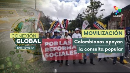 Entrevista | Colombianos exigen aprobación de reformas sociales