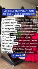 Les SITES INTERNET les plus UTILES à connaître de la semaine 😱🚀