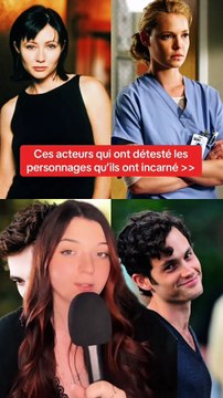 Ces acteurs qui ont détesté les personnages qu'ils ont incarné !