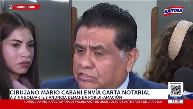 Juan Burgos solicitará la vacancia de Dina Boluarte tras carta notarial de Mario Cabani: Por incapacidad moral