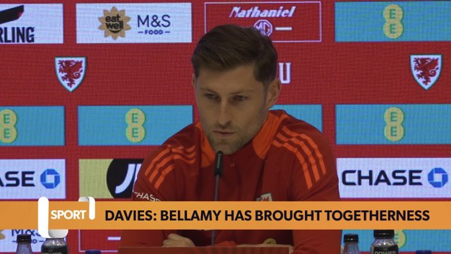 Ben Davies believes Craig Bellamy has created “togetherness” in Wales camp