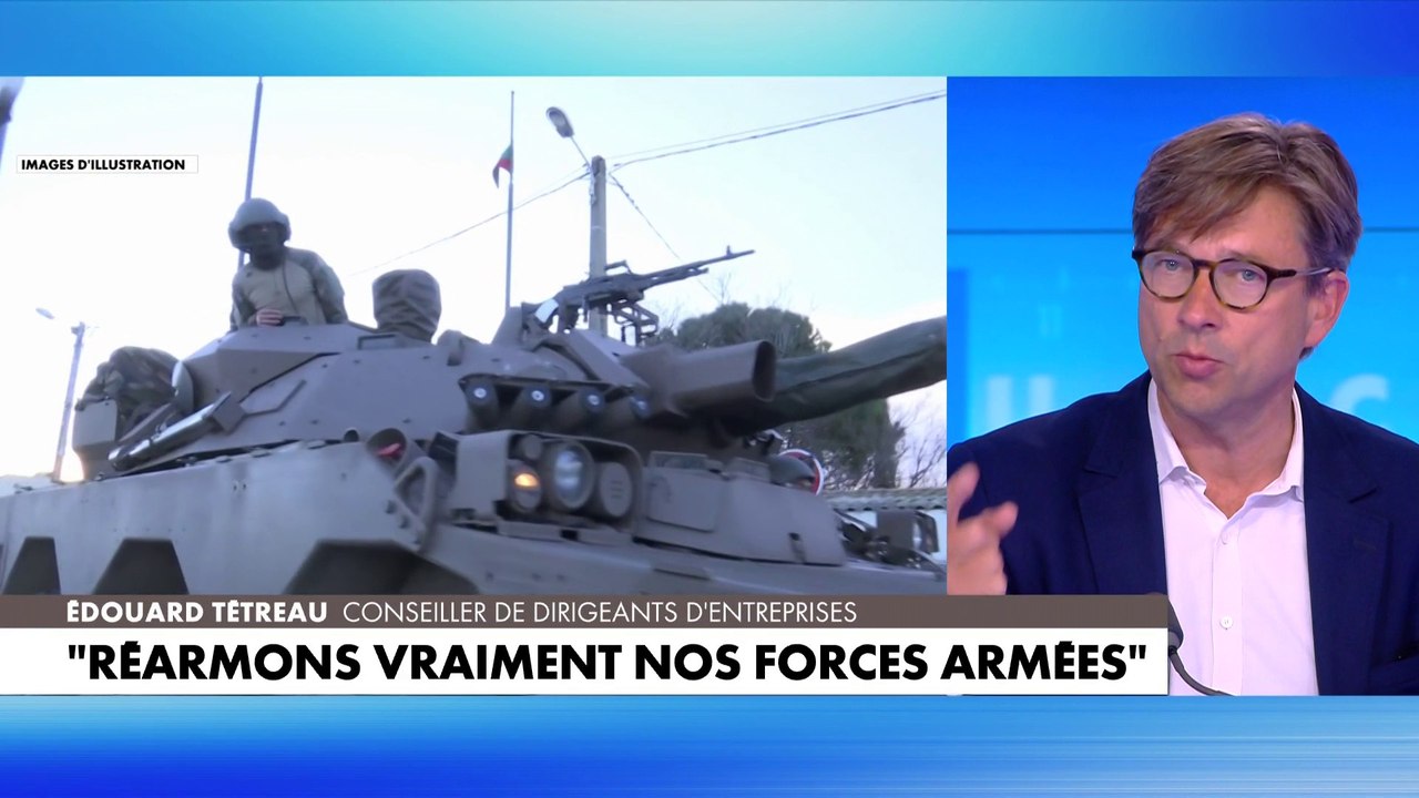 Edouard Têtreau : «Ce n’est pas avec du doliprane que nous allons gagner la guerre»