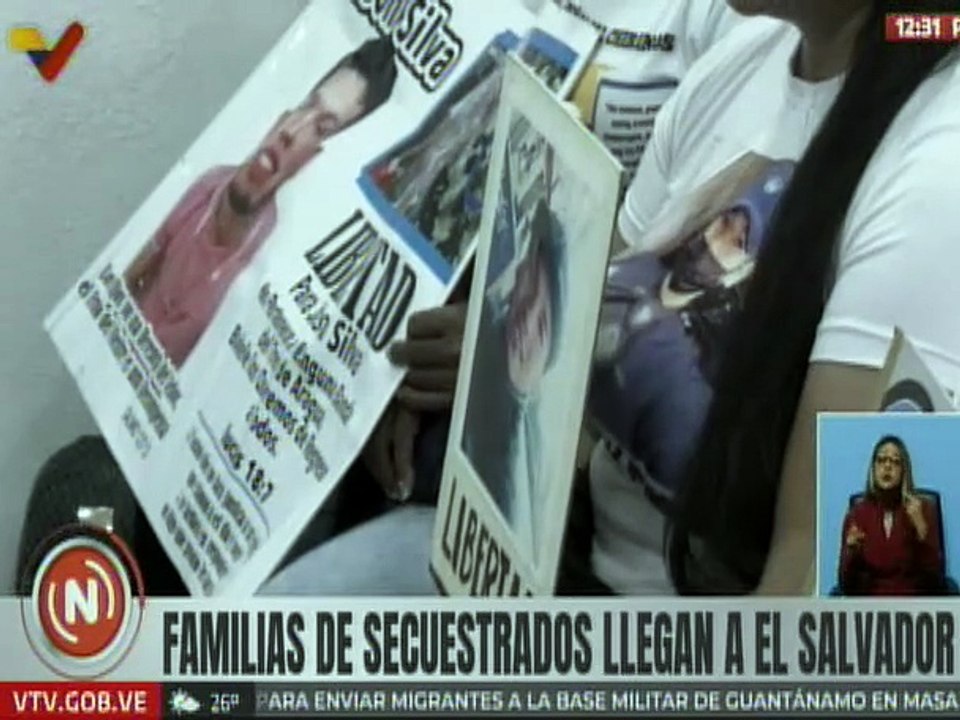 Grupo de familiares llega a El Salvador para exigir la libertad de las víctimas secuestradas