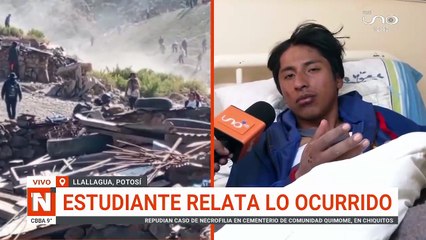 ESTUDIANTE RELATA LO OCURRIDO