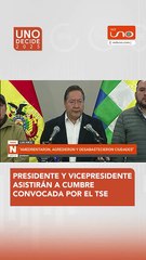 ARCE Y CHOQUEHUANCA ASISTIRAN A CUMBRE DEL TSE