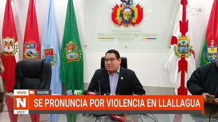 MARIACA SE PRONUNCIA POR VIOLENCIA EN LLALLAGUA